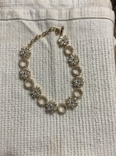 Gold Plated Flower Dog Chain, 8  