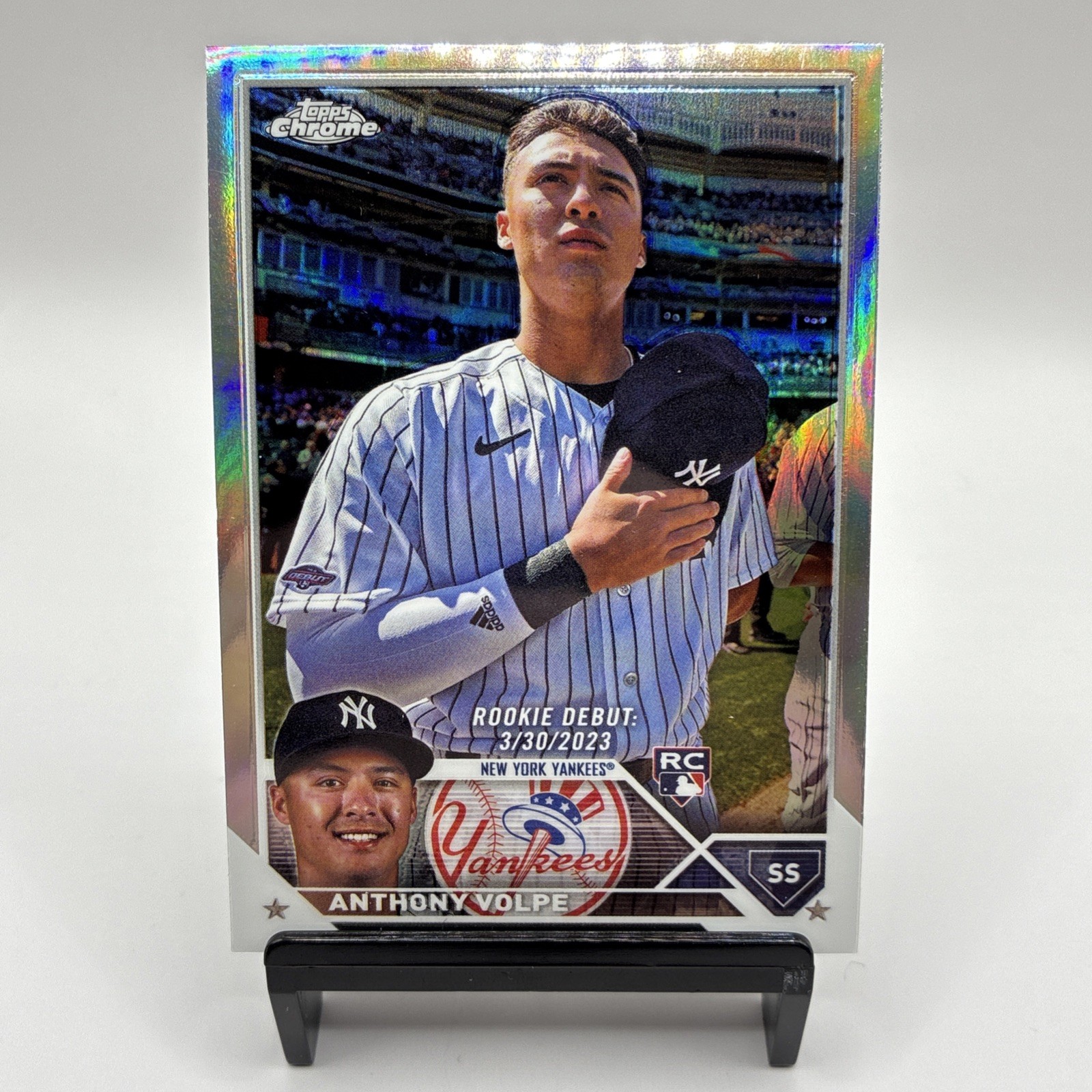 2023 Topps Chrome Update Series - Rookie Debut Anthony Volpe #USC35 🔥Yankees