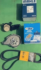 For Audi 2005-2011 A4 A6 3.2L Engine Water Pump, Thermostat, Serpentine Belt Kit