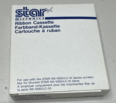 STAR MICRONICS NX1000 NK241 Replacement Ribbon Genuine Original NEW NOS Sealed