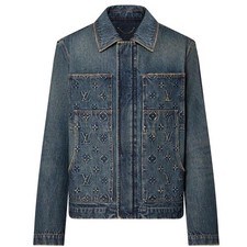 New and unused LOUIS VUITTON Monogram Denim Jacket 52