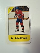 1982-83 Post Cereal Robert Picard Montreal Canadiens