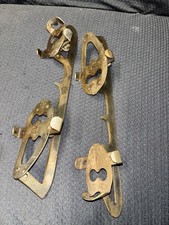 Vintage Union Hardware steel ice skates 424 1/2 size 11- excellent condition