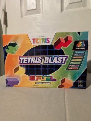 Tetris Blast GFUEL Collector's Box Gamma Labs OG Flavor G FUEL
