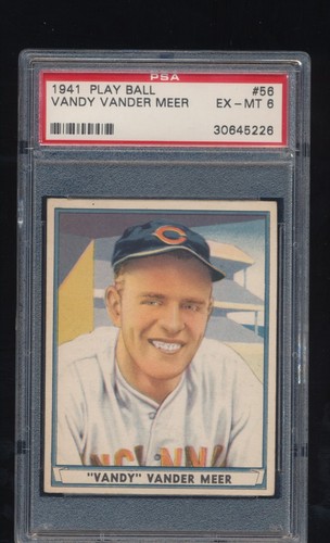 1941 Vandy Vander Meer #56