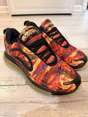 Nike Air Max 720 Men's Multicolor Low Top Lace-Up Athletic Sneakers
