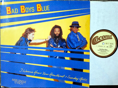 BAD BOYS BLUE 12'' Maxi - I Wanna Hear Your Heartbeat***SEHR GUTE Erhaltung***VG+