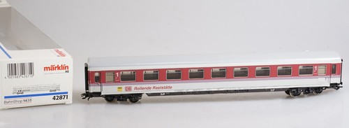 (0498) Märklin H0 42871 Personenwagen Bahnshop 1435 - Rollende Raststätte DB OVP | Condition: Gebraucht