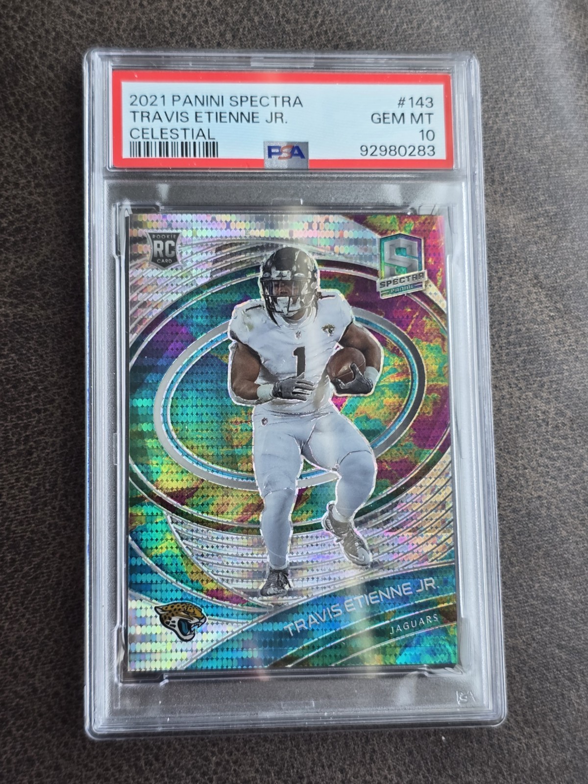 Travis Etienne Panini Spectra #143 Celestial