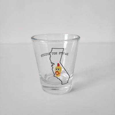 Dave s Hot Chicken California Shot Glass