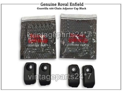 Original Royal Enfield Guerrilla 450 Kettenspannerkappe, schwarz