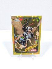 2025 Topps Chrome - Marvel - Jane Foster - Yellow Lava Refractor - #90 - NM