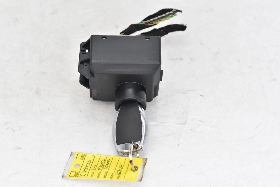 ♻️ Interruptor de arranque módulo de bloqueo de encendido 13-16 Mercedes GL550 GL450 X166 con llave OEM Foto 2 de 4