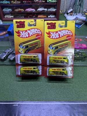 ニ*ー様 ホットウィール VOLKSWAGEN T1 PANEL BUS 4台セ Hot Wheels The Hot Ones Volkswagen T1 Panel Bus/combi lot of 4