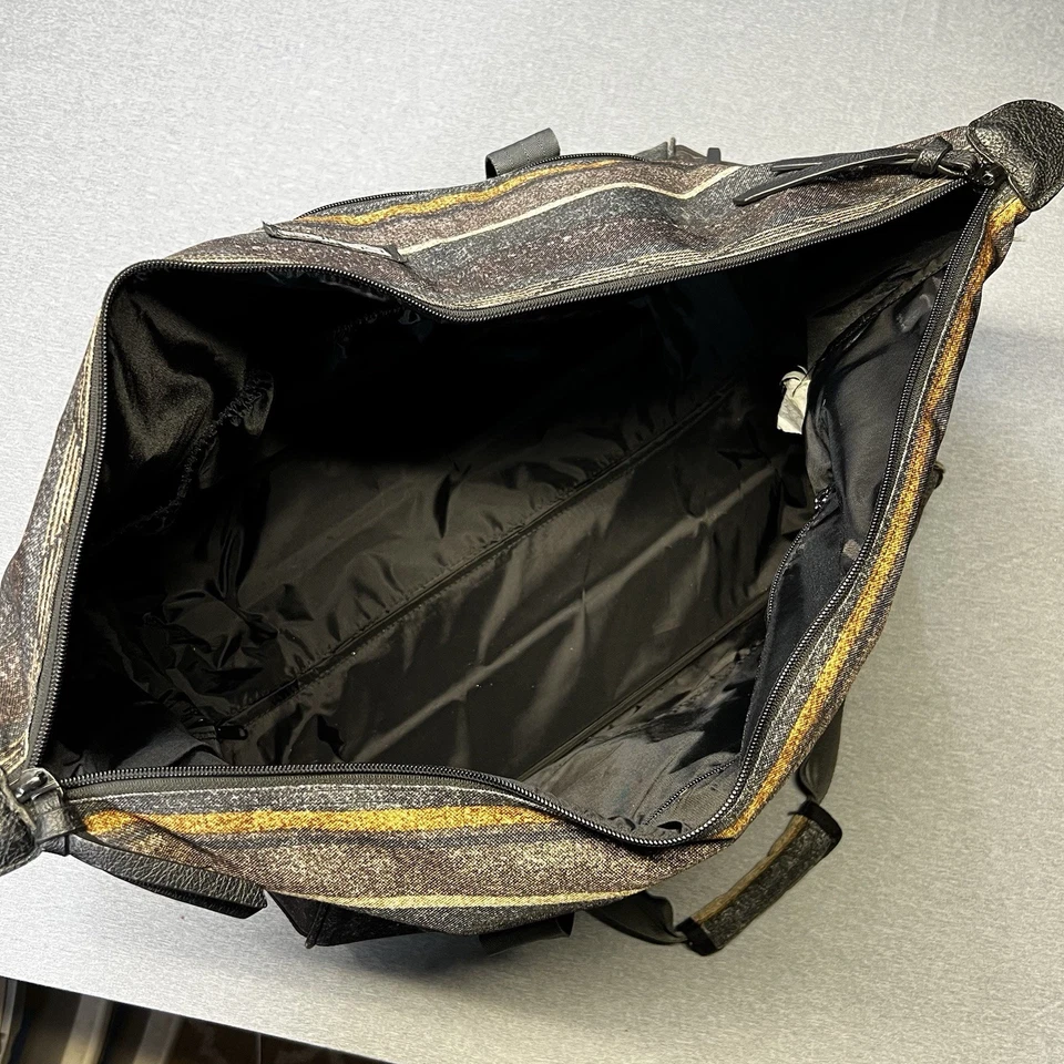 Dakine Split Roller 35L Bolsa de Lona de 2 Ruedas Equipaje de Viaje Manta a Rayas Foto 3 de 4