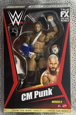WWE Elite From The Vault Series 3 CM Punk Straight Edge Society Exclusive New