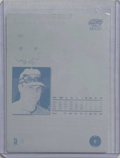 1/1 DARIN ERSTAD 2000 PACIFIC CARD #6 PRINTING PLATE LOS ANGELES ANGELS 1 OF 1