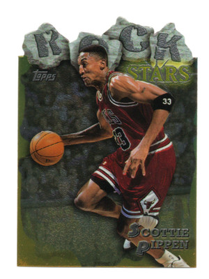 Topps 1997-98 Rock Stars Scottie Pippen #RS20 Chicago Bulls
