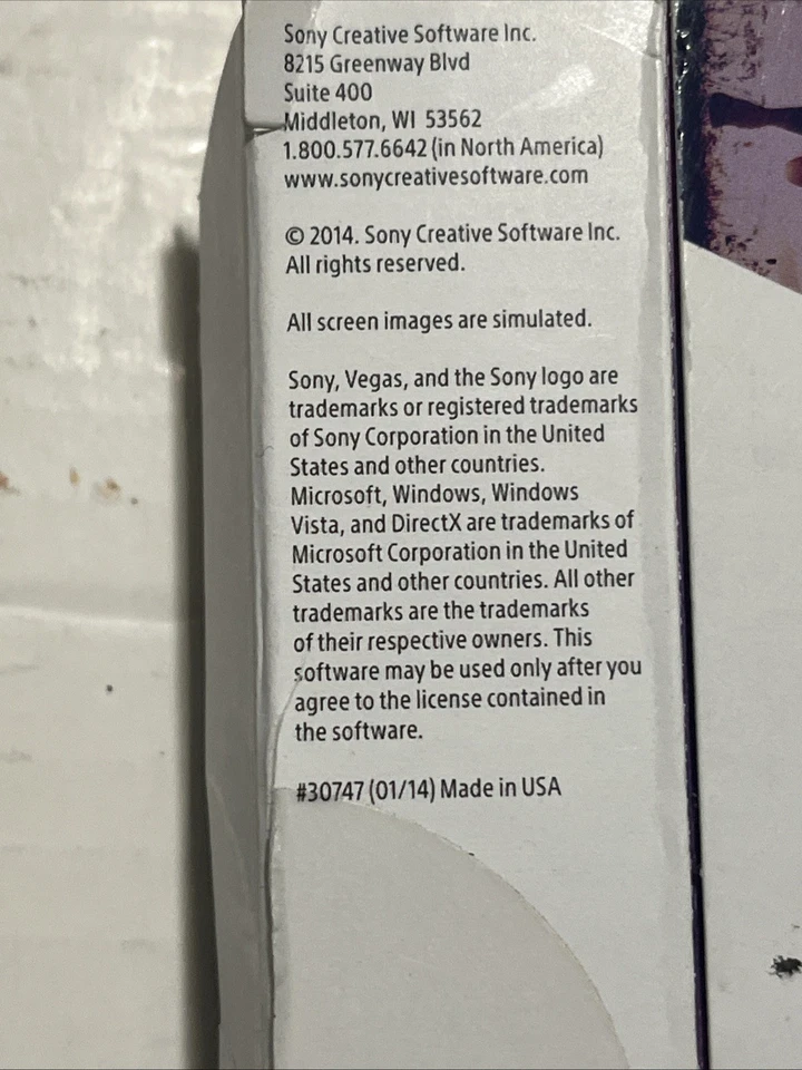 sony movie studio microsof windows 7 - Image 3 of 4