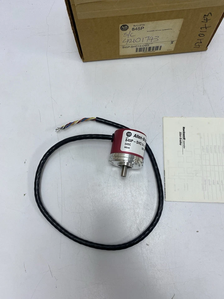 Allen Bradley 845P-SHC14-CM3 Encoder, Optical Incremental - Image 2 of 4