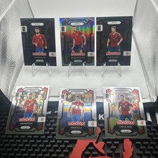 2026 Panini Prizm Monopoly World Cup Soccer Spain Pique, Xabi, Busquets, Villa