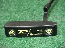 Very Nice My Custom Taylor Made Juno Black TP Putter 35 Inch Black & Yellow