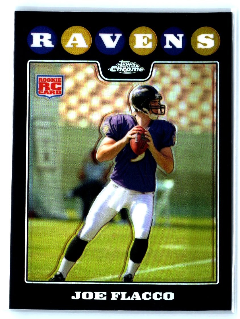 2008 Topps Chrome #TC170 Joe Flacco Refractors RC