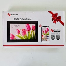 Digital Picture Frame 10 inch WiFi Frameo App Touchscreen Photo Video