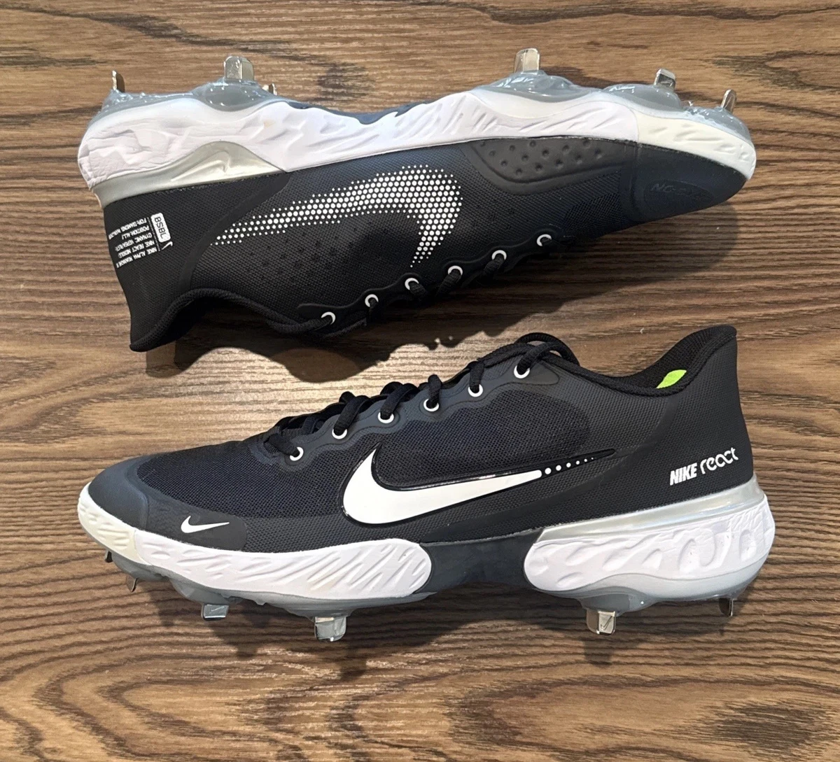 Nike Alpha Huarache Elite 3 Low White Grey for Sale | Authenticity