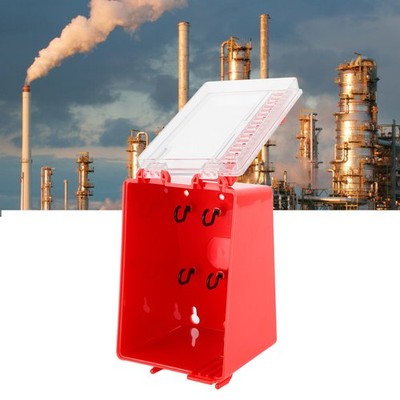 Wall Mount Lock Box 8 Hole Positions Hanging Locks Keys Combination Box With HOT