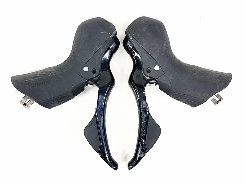 Shimano 105 ST-R7120 Shifter Levers 2x12 Speed Hydraulic Disc Brake Pair Used JP - Image 2 of 4