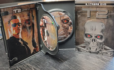 T2 Terminator 2 Judgement Day Extreme DVD 2-Disc Metal Case 2003 1991 Movie EX