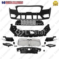 Fit For 2017-2020 Lincoln Continental Complete Bumper Cover W/ Fog Lamp Front