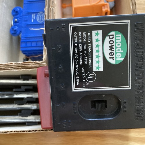 Vintage Allstate Sears elektrischer Zug 9725 Trafo 8 Kurve 4 gerade Spur - Bild 7 von 8