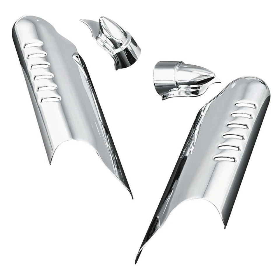 Protectores inferiores para patas de horquilla con cubierta para guardabarros Boss para Harley '00-17 CAJA ABIERTA 7768 Foto 4 de 4