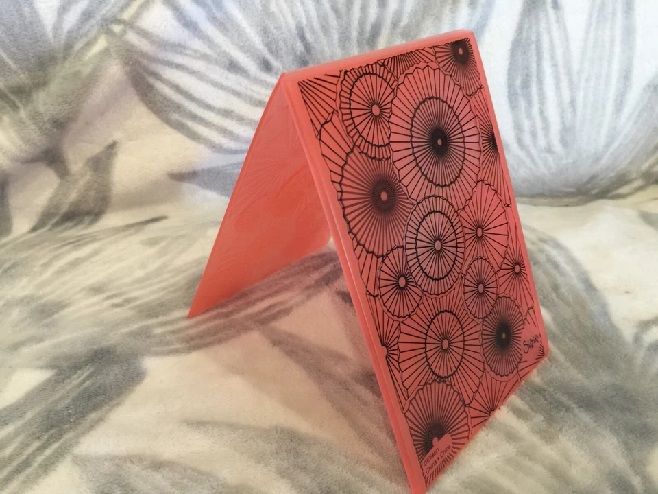 Sizzix 3D DT Impressions Embossing Folders 5 piece Set 663561 New - Image 4 of 4