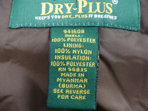 Men's L Cabela's Dry-Plus Thermolite Hunting Parka Jacket Mossy Oak Shadow Grass - Picture 14 of 24