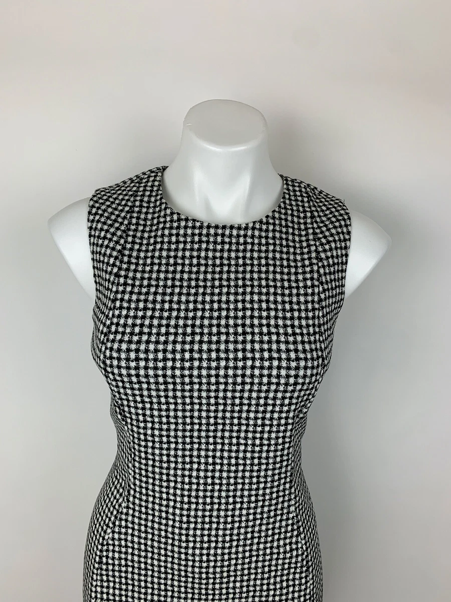 Calvin klein 2024 plaid sheath dress