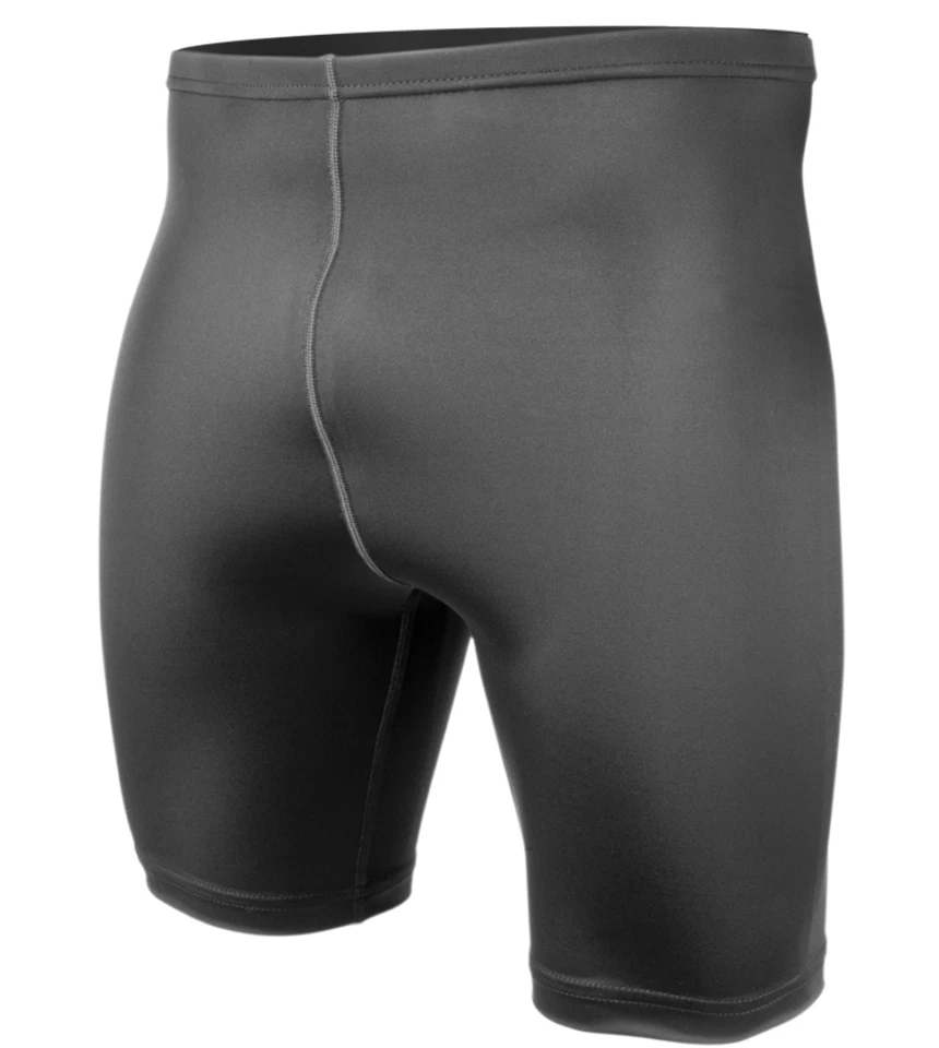 Aero Tech BIG Men's USA Classic UNPADDED Spandex Compression Exercise Shorts - Image 2 of 4