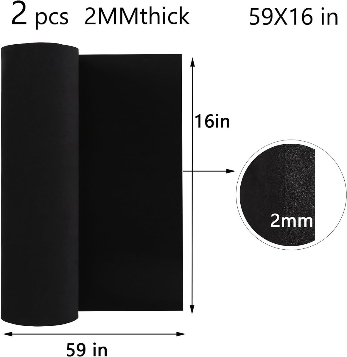 Lot de 2 rouleaux de fil élastique - 1 mm x 200 m - Pour bracelets