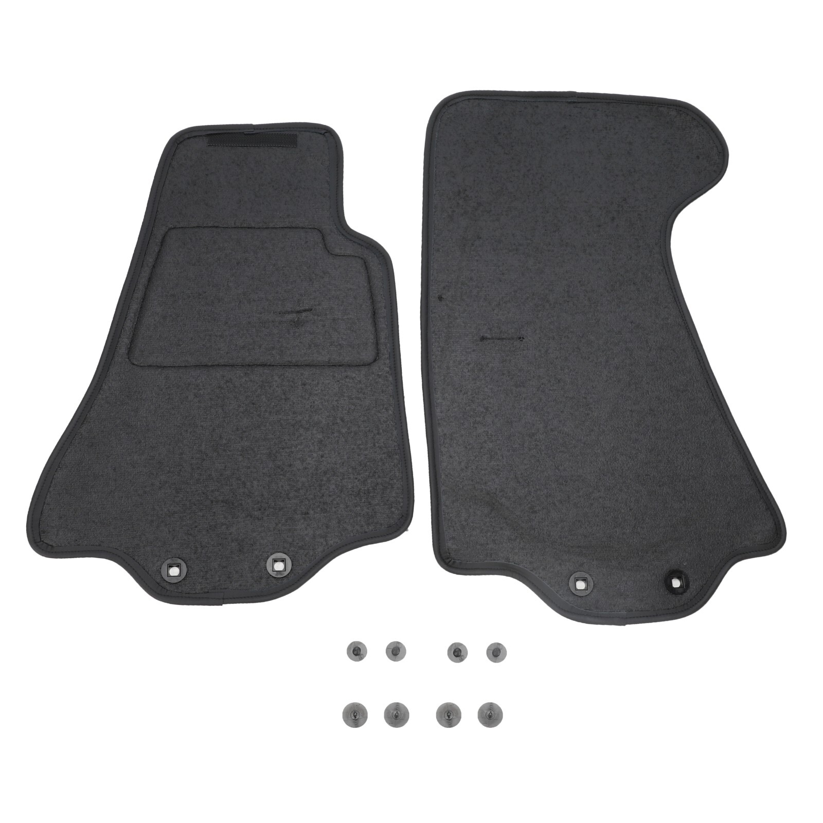 GENUINE ASTON MARTIN MAT SET FRONT FLOOR BLACK LHD OEM NEW 702319