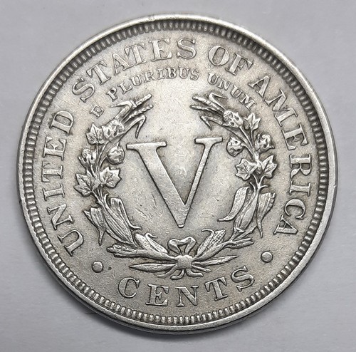 1904 Liberty V Nickel--XF/AU! - Picture 2 of 2