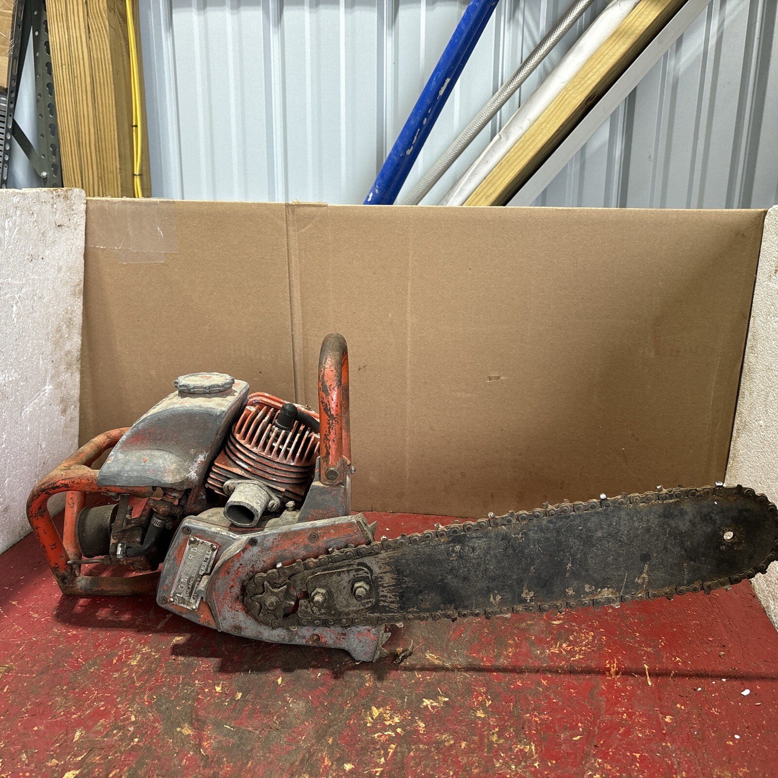 Vintage Lombard Chainsaw For Parts Or Repair eBay