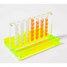 Sunnylife Mini Lucite 4 In A Row Limited Edition Neon