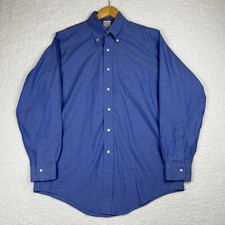 Brooks Brothers Oxford Button Down Shirt Blue 15 33 OCBD