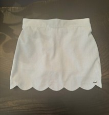 Vineyard Vines Girls Seersucker Scalloped Skort Sz Small