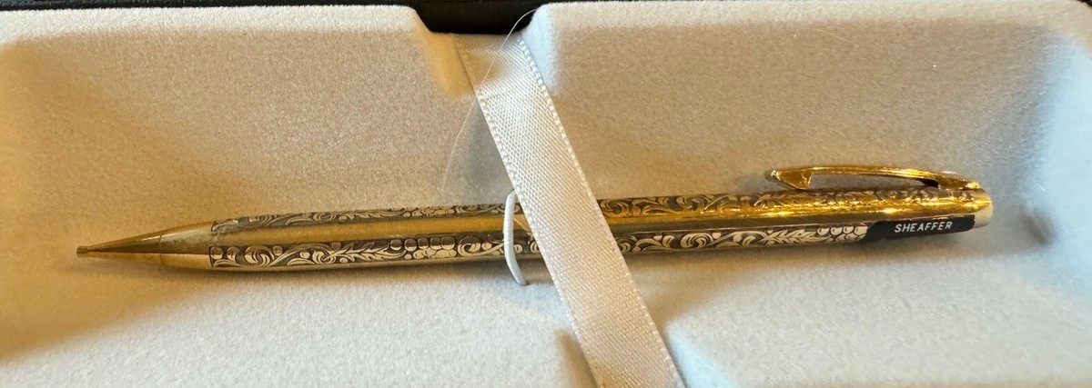 VINTAGE SHEAFFER IMPERIAL 12k GOLD 0.9mm Pencil GRAPES