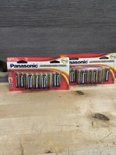 Paquete de 2 pilas alcalinas Panasonic AA Plus Power x16, LR6PA/16BH caducidad 01/2034