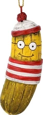 Where's Pickle? Funny Hiding Pickles Christmas Ornament Tradition