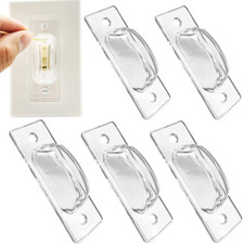 Light Switch Guard 6Pc Clear Light Switch Lock Child Proof Light Switch Cover